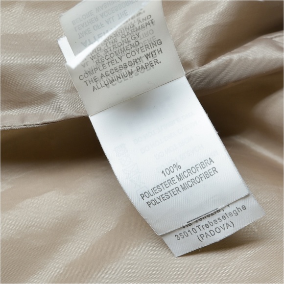 MAX MARA STUDIO Natural Beige Padded Coat - Picture 13 of 16